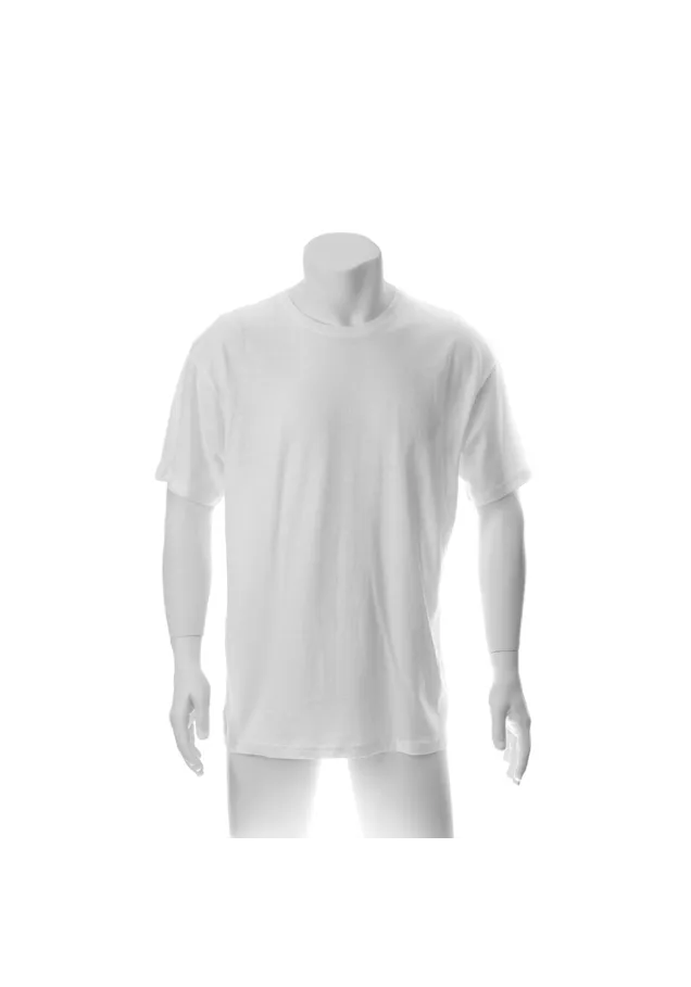 Camiseta Adulto Blanca Hecom Tallas: S, M, L, XL, XXL