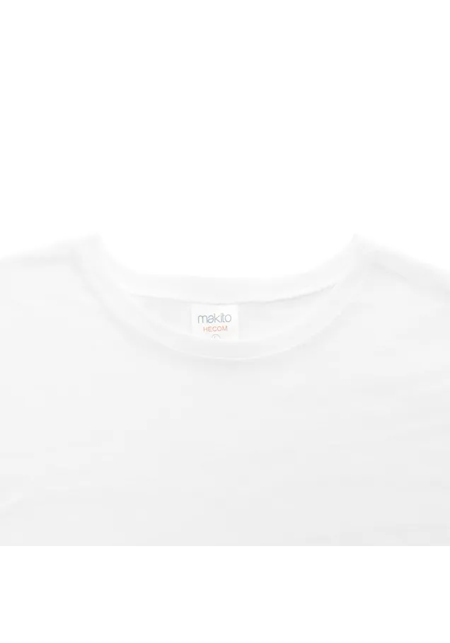 Camiseta Adulto Blanca Hecom Tallas: S, M, L, XL, XXL