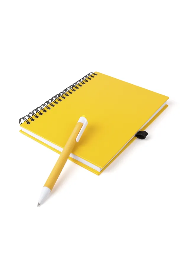 Libreta Koguel Portada Rígida. 70 Hojas. Bolígrafo Cartón Reciclado Incluido